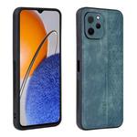 For Huawei Enjoy 50z / nova Y61 AZNS 3D Embossed Skin Feel Phone Case(Dark Green)