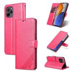 For Huawei Enjoy 50z / nova Y61 AZNS Sheepskin Texture Flip Leather Phone Case(Red)