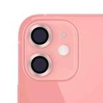 For iPhone 11 CD Texture Metal Lens Tempered Film(Pink)