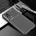 For Xiaomi Redmi K60E Carbon Fiber Texture Shockproof TPU Phone Case(Black)