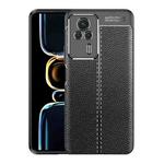 For Xiaomi Redmi K60E Litchi Texture TPU Phone Case(Black)