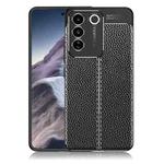 For vivo S16e Litchi Texture TPU Phone Case(Black)