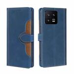 For Xiaomi 13 Skin Feel Magnetic Buckle Leather Phone Case(Blue)