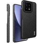 For Xiaomi 13 5G 7.98mm Glass Version IMAK Ruiyi Series Carbon Fiber PU + PC Phone Case(Black)