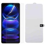 Full Screen Protector Explosion-proof Hydrogel Film For Xiaomi Redmi Note 12 Pro/12 Pro+/Note 12 4G Global/Note 12 Pro 4G/12R Pro