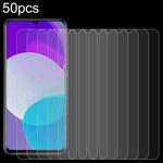 For BLU G72 Max 50 PCS 0.26mm 9H 2.5D Tempered Glass Film