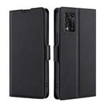 For ZTE Libero 5G III Ultra-thin Voltage Side Buckle Horizontal Flip Leather Phone Case(Black)