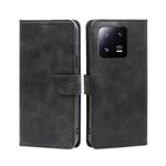 For Xiaomi 13 Pro Calf Texture Buckle Flip Leather Phone Case(Black)