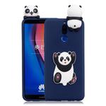 For Xiaomi Redmi 8 Shockproof 3D Lying Cartoon TPU Protective Case(Panda)