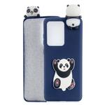For Huawei P40 Shockproof 3D Lying Cartoon TPU Protective Case(Panda)
