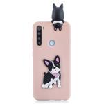For Galaxy A21 Shockproof 3D Lying Cartoon TPU Protective Case(Cute Dog)