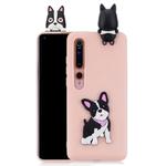 For Xiaomi Mi 10 Shockproof 3D Lying Cartoon TPU Protective Case(Cute Dog)