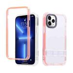 For iPhone 11 2 in 1 360 Invisible Holder Phone Case(Orange)