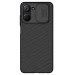 For Realme 10 4G NILLKIN Black Mirror Series Camshield PC Phone Case(Black)