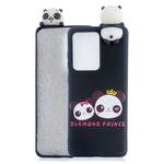 For Huawei P40 Pro Shockproof Cartoon TPU Protective Case(Two Pandas)