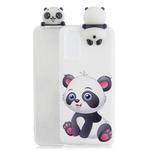 For Galaxy A71 Shockproof Cartoon TPU Protective Case(Panda)