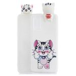 For Galaxy A81 Shockproof Cartoon TPU Protective Case(Cat)