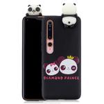 For Xiaomi Mi 10 5G Shockproof Cartoon TPU Protective Case(Two Pandas)