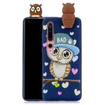 For Xiaomi Mi 10 5G Shockproof Cartoon TPU Protective Case(Blue Owl)