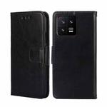 For Xiaomi 13 Crystal Texture Leather Phone Case(Black)