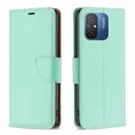For Xiaomi Redmi 12C Litchi Texture Pure Color Leather Phone Case(Green)
