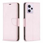 For Xiaomi Redmi Note 12 Pro+ Global Litchi Texture Pure Color Leather Phone Case(Rose Gold)