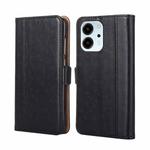 For Honor 80 SE Ostrich Texture Flip Leather Phone Case(Black)