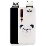 For Xiaomi Mi 10 Shockproof Colored Painted Lying Cartoon TPU Protective Case(Smiley Panda)