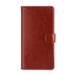 For OPPO K3 idewei Crazy Horse Texture Horizontal Flip Leather Case with Holder & Card Slots & Wallet(Brown)