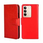 For vivo S16 / S16 Pro Crystal Texture Leather Phone Case(Red)