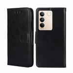 For vivo S16 / S16 Pro Crystal Texture Leather Phone Case(Black)
