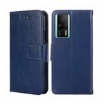 For Xiaomi Redmi K60E Crystal Texture Leather Phone Case(Royal Blue)