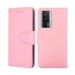 For Xiaomi Redmi K60 / K60 Pro Crystal Texture Leather Phone Case(Pink)