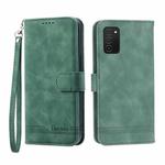 For Samsung Galaxy A71 4G Dierfeng Dream Line TPU + PU Leather Phone Case(Green)