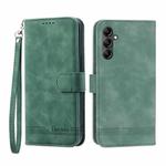 For Samsung Galaxy A34 Dierfeng Dream Line TPU + PU Leather Phone Case(Green)