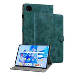 For Huawei MatePad Pro 11 2022 Tiger Pattern Flip Leather Tablet Case(Dark Green)
