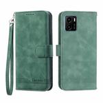 For vivo Y15s 2021 Dierfeng Dream Line TPU + PU Leather Phone Case(Green)