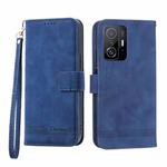 For Xiaomi Mi 11T / 11T Pro Dierfeng Dream Line TPU + PU Leather Phone Case(Blue)