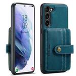 For Samsung Galaxy S24 5G JEEHOOD RFID Blocking Anti-Theft Magnetic Phone Case(Blue)