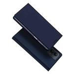 For Motorola Moto G53 DUX DUCIS Skin Pro Series Flip Leather Phone Case(Blue)
