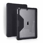 For iPad 10.2 2019 / 10.2 2020 / 10.2 2021 3-fold TPU Acrylic PC Smart Leather Tablet Case(Black)
