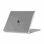 For Microsoft Surface Laptop 13.5 inch Laptop Steel Surface Crystal Shockproof Protective Case(Transparent)