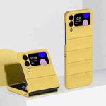 For Samsung Galaxy Z Flip4 Skin Feel Magic Shield Shockproof Phone Case(Yellow)