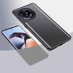 For OnePlus Ace 2/11R Armor Clear TPU Hard PC Phone Case(Matte Black)