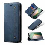 For vivo iQOO 11 Denim Texture Flip Leather Phone Case(Blue)