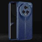 For Honor Magic5 Pro Litchi Texture Shockproof TPU Phone Case(Blue)