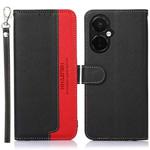 For OnePlus Nord CE 3 Lite KHAZNEH Litchi Texture Leather RFID Phone Case(Black)