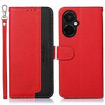 For OnePlus Nord CE 3 Lite KHAZNEH Litchi Texture Leather RFID Phone Case(Red)