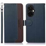 For OnePlus Nord CE 3 Lite KHAZNEH Litchi Texture Leather RFID Phone Case(Blue)