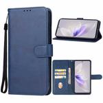 For vivo V27e Leather Phone Case(Blue)